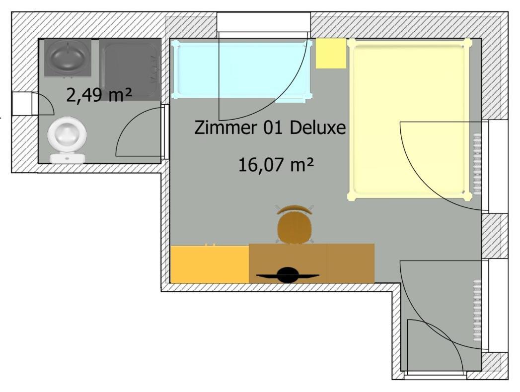 Pension Kristalpark Günzburg Dış mekan fotoğraf